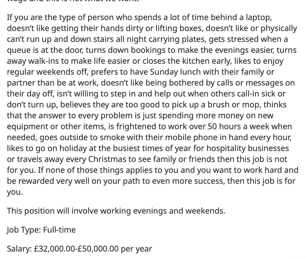 Alexbradley00's tweet photo. 🚩 couldn’t pay me enough #toxicworkplace https://t.co/fHQ5qE74Dd