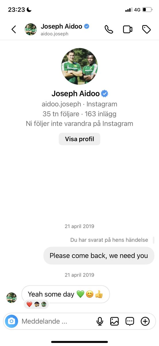 Simonlindblom03's tweet photo. På tiden snart va? 🙏🏻🤝😰#forzabajen https://t.co/iaiJazmj0J