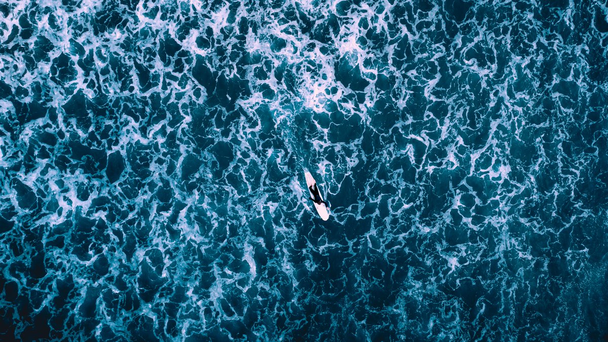 "Open Ocean" by xSD  

Avaliable on <a href="/exchgART/">Exchange Art</a> in my "Birds Eye View" Collection  

Earth's most ancient and profound poem, written in waves. 

Buy Now: ◎5  
Link Below⬇️