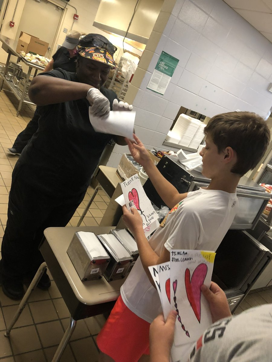 SnowRogersEl's tweet photo. We love celebrating our Lunchroom Ladies! They always make sure our students are fed and happy! Celebrating you is easy! https://t.co/NeQZYNBUD7