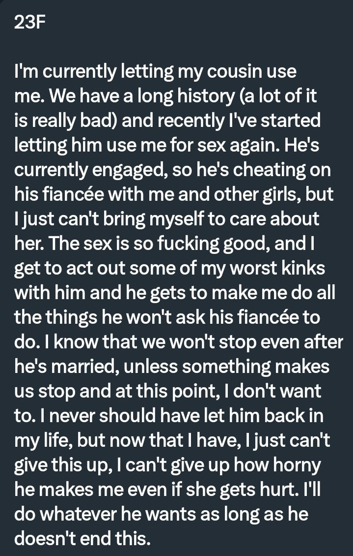 Pervconfession On Twitter She Lets Her Engaged Cousin Fuck Her 