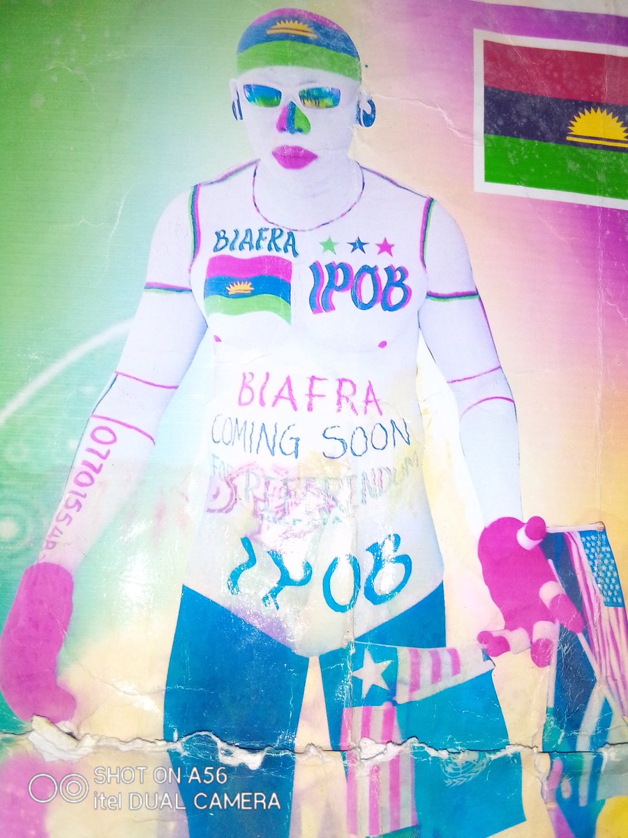 JonathanAmechi's tweet photo. This the international robot man, I'm really prepare for the actualization of Biafra Republic @nwachi_official @simon_ekpa https://t.co/qCFAS2kf2M