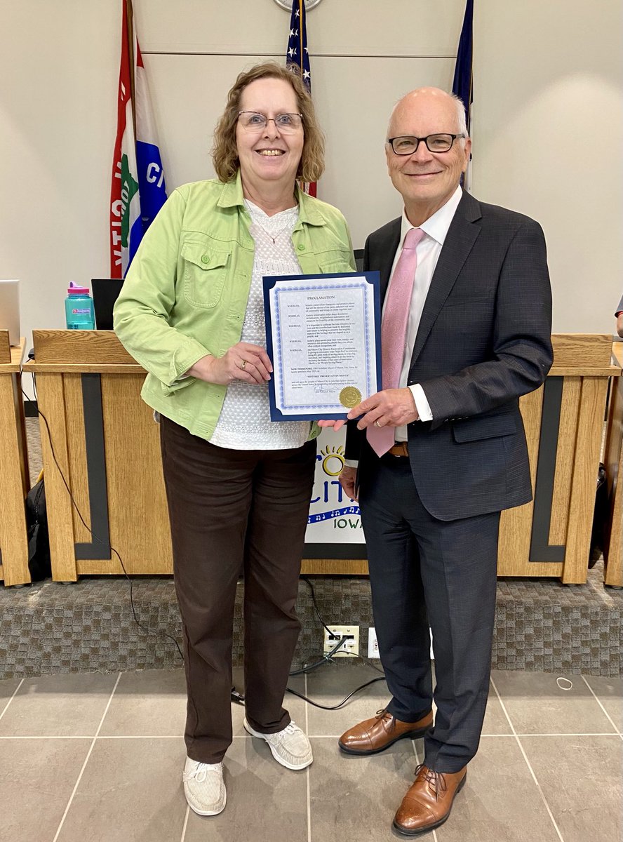 It's Historic Preservation Month. There's a reason Condé Nast Traveler has TWICE named MC among the 20 BEST CITIES IN THE WORLD for architecture lovers. Thank you Kristine Urdahl and  Mason City, Iowa Historic Preservation Commission!