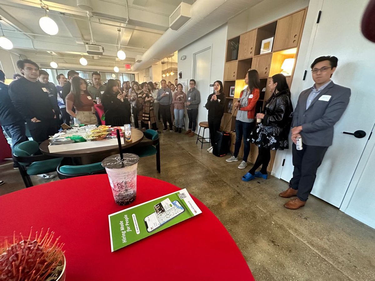 The AAPI community is out and about! A huge thanks to @GGVCapital <a href="/Yamibuy/">Yami 亚米</a> <a href="/FenwickWest/">Fenwick</a>  and all of our partners who worked with us at <a href="/asianhustlentwk/">AHN</a> 🥰

I’m hosting another event like this in two weeks, will be dropping deets soon 👀🔥