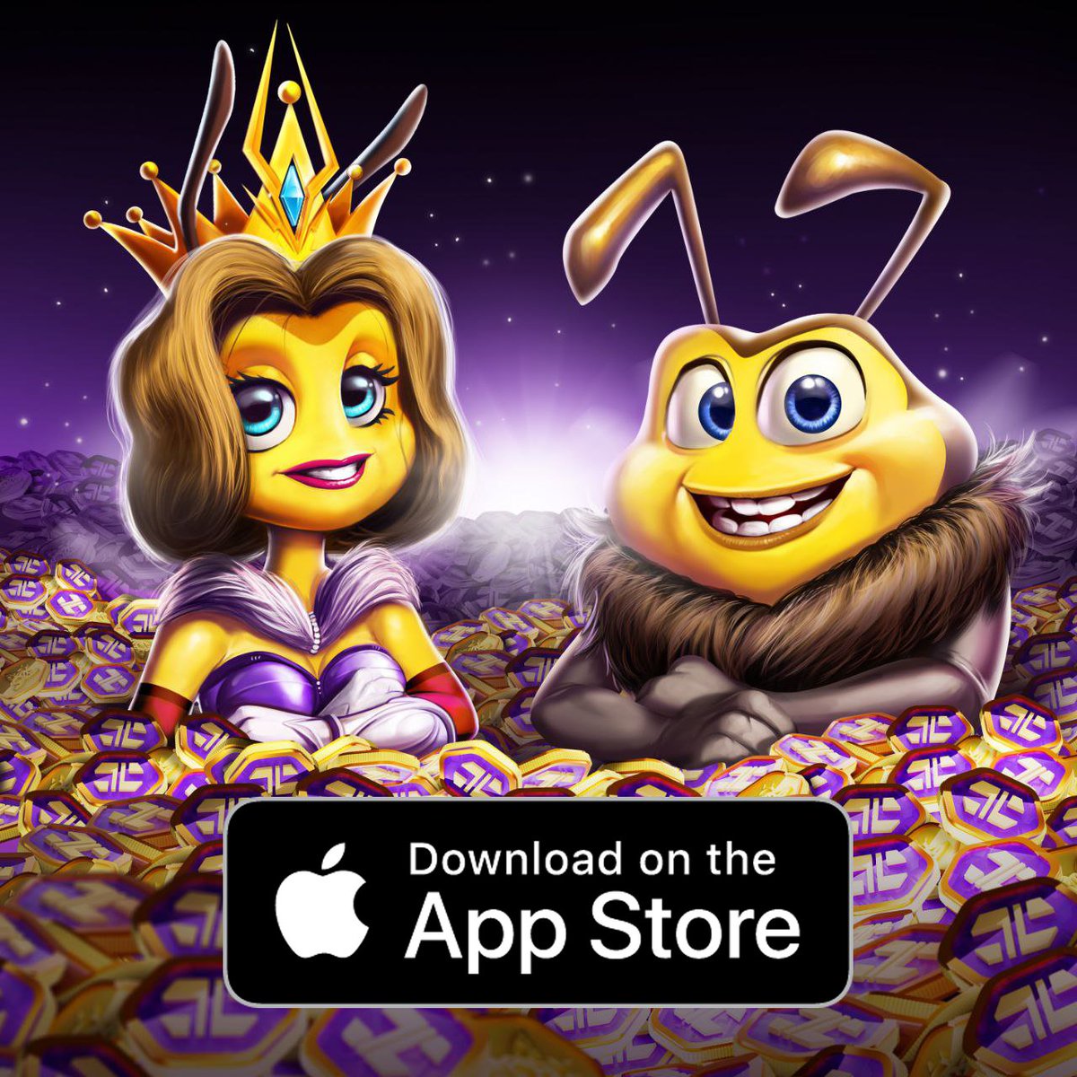 HoneylandHQ's tweet photo. Honeyland on iOS is live. 

Download at: https://t.co/GjbGdKpobk https://t.co/nMJVOe8WNY