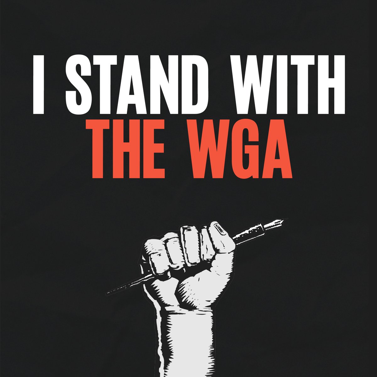 NaNoWriMo's tweet photo. NaNoWriMo writers know firsthand how much hard work and love go into crafting stories. Our organization supports the Writers Guild of America in their fight for a fair contract. #WGAStrong #WGAStrike https://t.co/BdbdSzTtBV