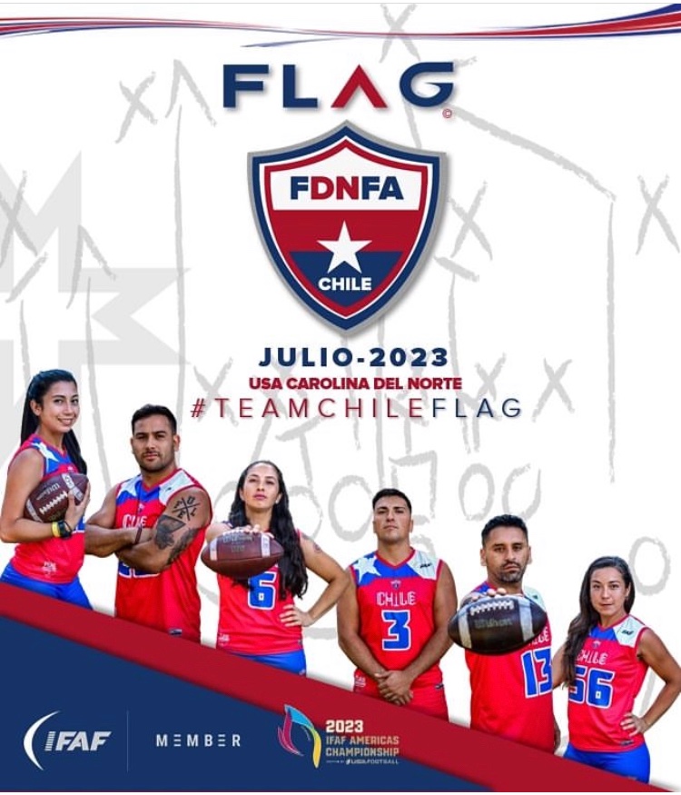 FDNFACHILE's tweet photo. Preparandonos para el
Proximo desafio del Team Chile Flag football americano 🇨🇱🏈 EEUU Continental @IFAFMedia 2023!@INDChileOficial @MindepChile 

https://t.co/6aC1hXp2lP https://t.co/2E9TB57dx5