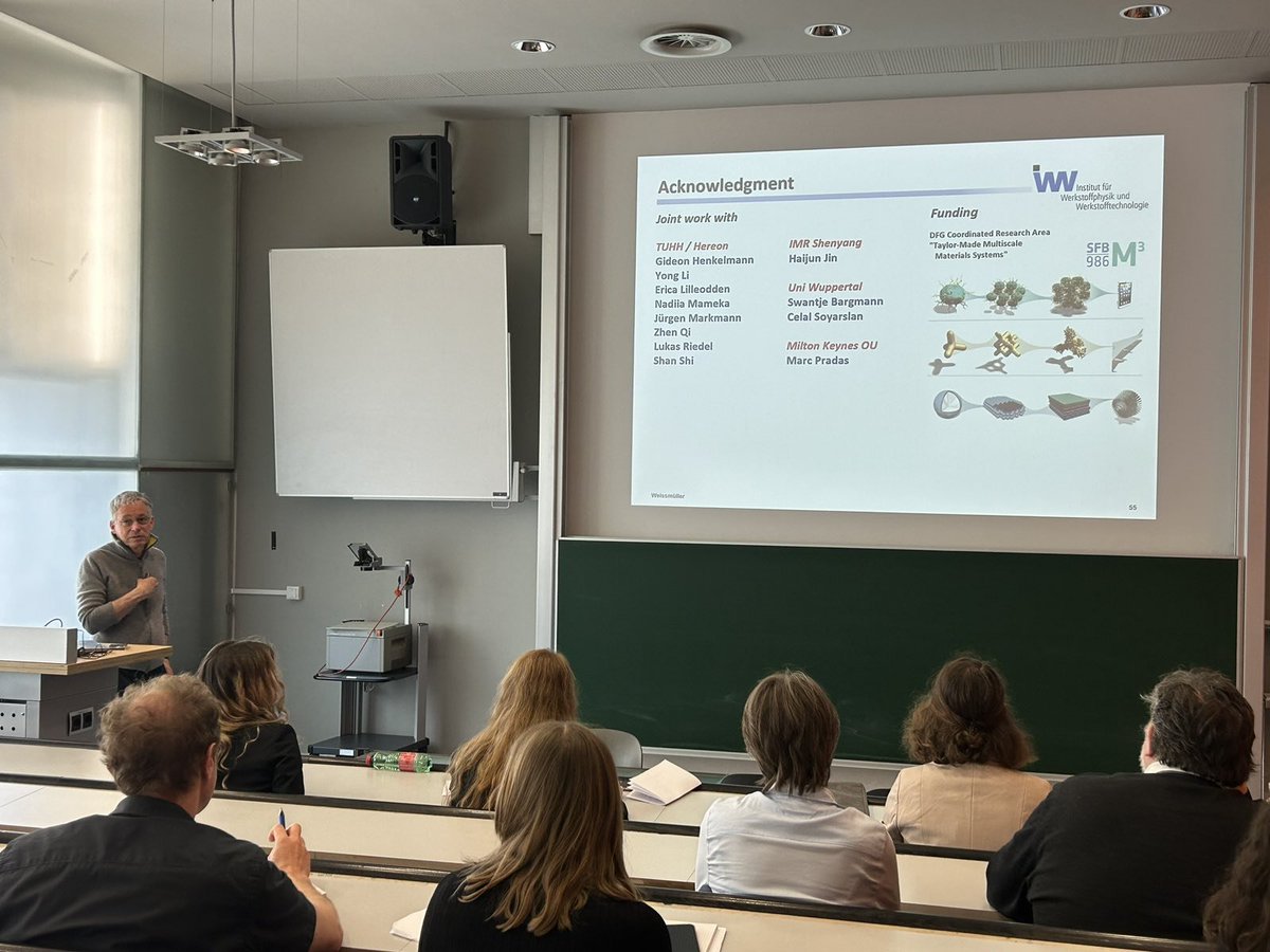 FalcaroG's tweet photo. Very inspiring presentations on nano-porous metals and #MOFs for biomedical applications at our @TUGraz PhD event! Thank you Prof Weissmüller and Prof @Gassensmith!... and many thanks to the PhD students for the perfect organization and exciting presentations! https://t.co/jJnLi8ea5L