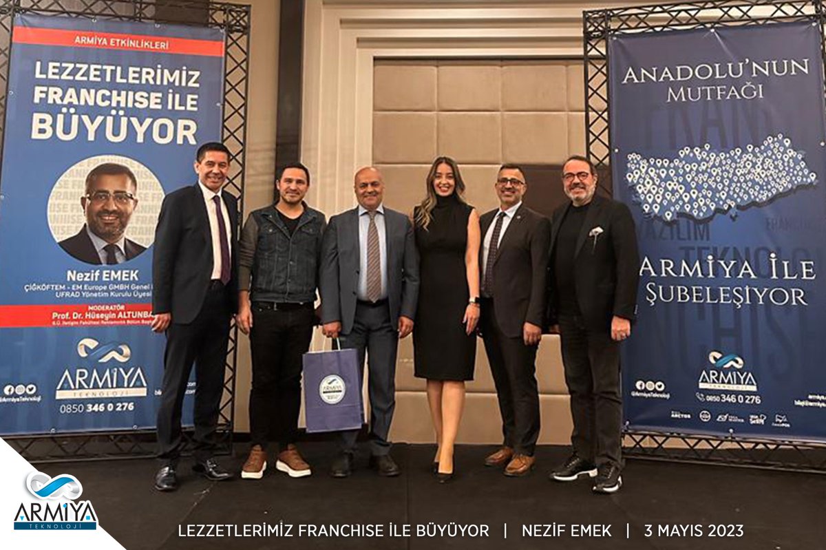ArmiyaTeknoloji's tweet photo. ARMİYA TEKNOLOJİ “LEZZETLERİMİZ FRANCHISE İLE BÜYÜYOR“ ETKİNLİĞİ DOLU DOLUYDU
https://t.co/Pii7CQ5ikO
#FranchiseİleBüyümeninPüfNoktaları #NezifEMEK #Konferans #RamadaOtel #Armiya #Teknoloji #KonyaTeknokent #Franchise https://t.co/y3ow1VebN2