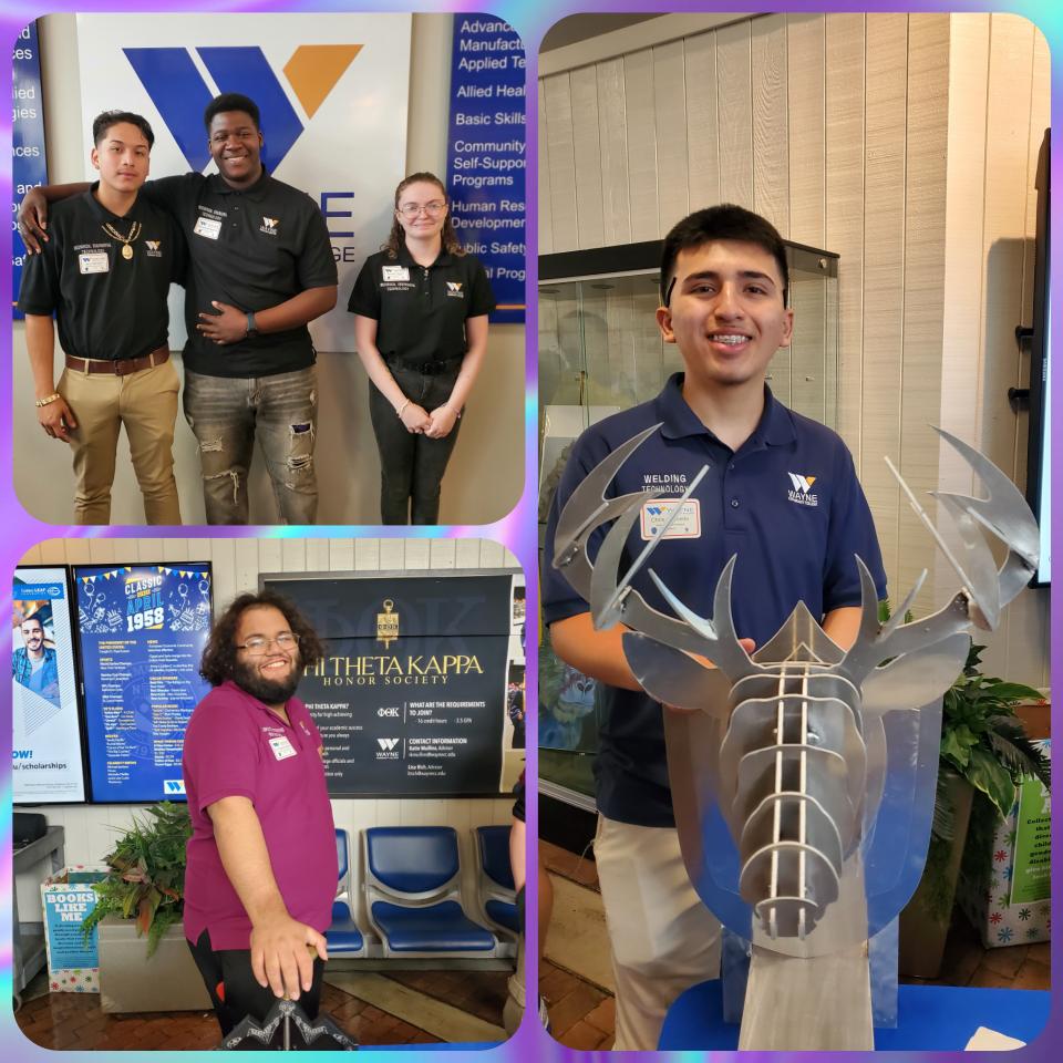 WayneEMCHS's tweet image. @WayneEMCHS students (current &amp;amp; alumni) showcased their talents at @wayneccnc"s Engineering &amp;amp; Manufacturing Showcase held today.