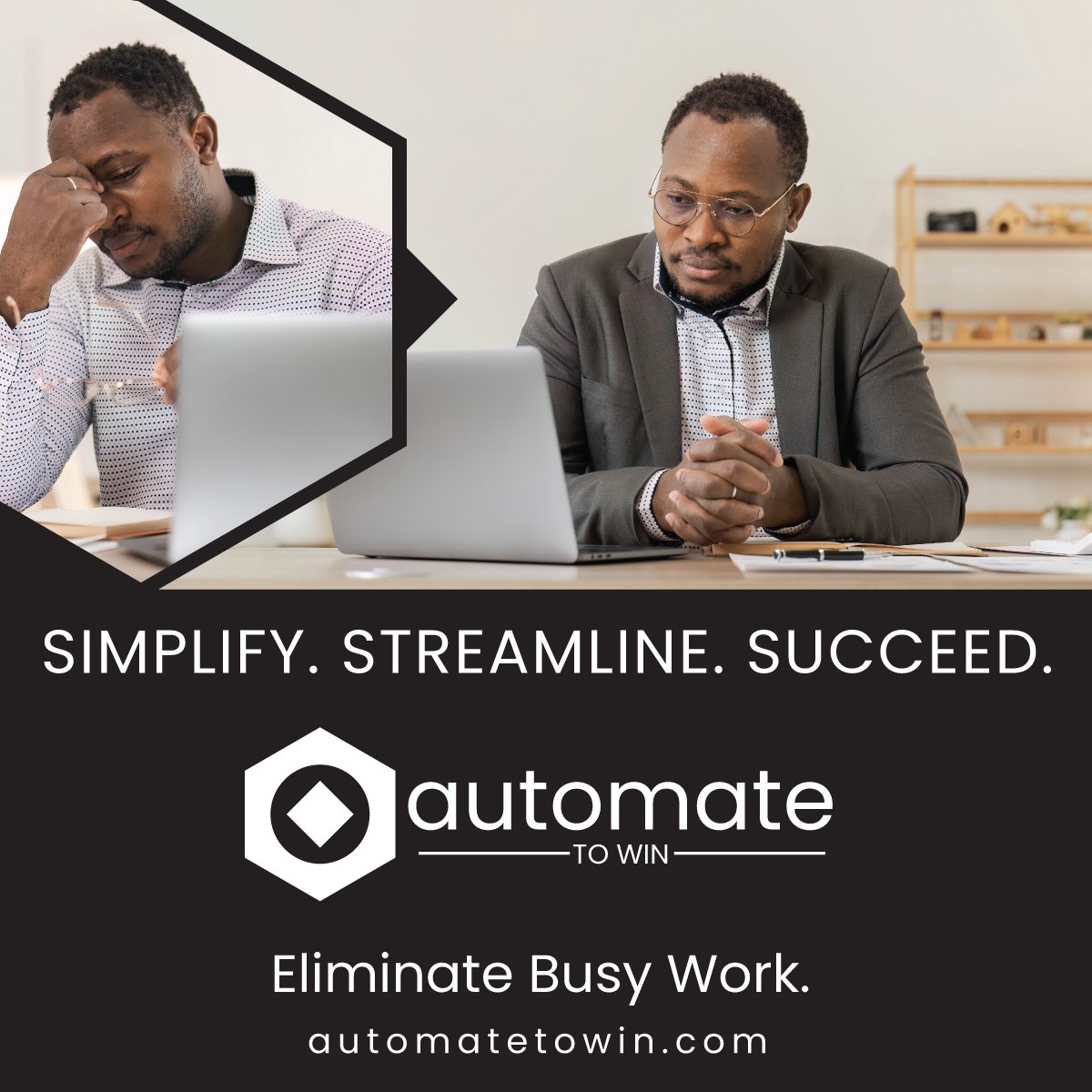automatetowin's tweet image. Unlock your productivity potential with #AutomateToWin 🚀 Streamline workflows, crush goals, and conquer the digital world, one automation at a time! 🌐💼 Join the revolution at automatetowin.com 🔗 #TimeToThrive #WorkflowMagic #LinkInBio