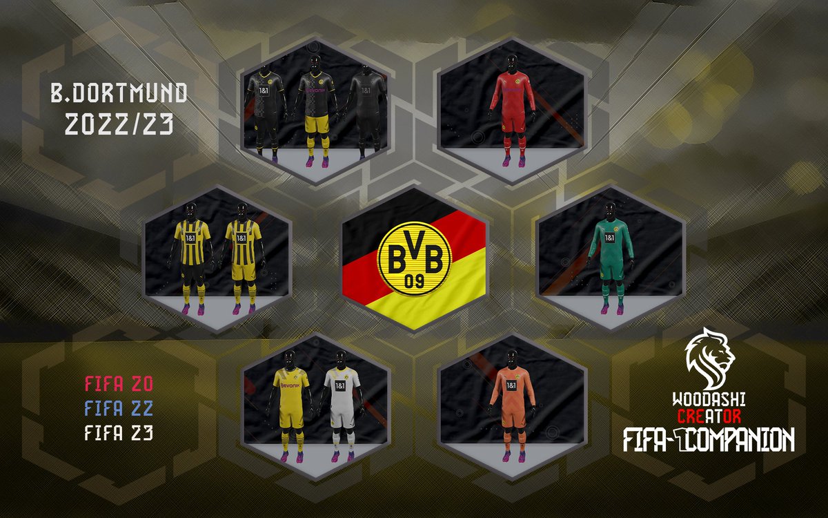 Borussia Dortmund 22/23 Kitset DL: fifakitcompanions.blogspot.com/2023/05/boruss… #Kitmaking #Fifa22 #2023 #Clubs #Fifa23 #modding #BVB #FifaKits #Bundesliga #Fifa20 #FKC #Puma