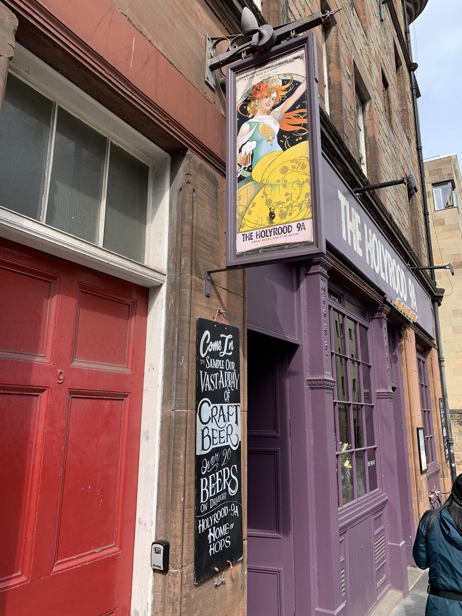 IAmCarlJensen's tweet photo. Tks @Lindsay_mp & #BCBIG for EPIC B-Day Gift: @ScotBeerTours Walking Beer & Pub Tour in #Edinburgh! Beer of the Day was Tropical Uprising (pineapple, mango & ginger gose ) fr @brewdog! @Holyrood9A @TempestBrewCo @barneysbeer @pilotbeeruk #BestDayEver #JensenEuropeanVacation https://t.co/I7IslryI8Y