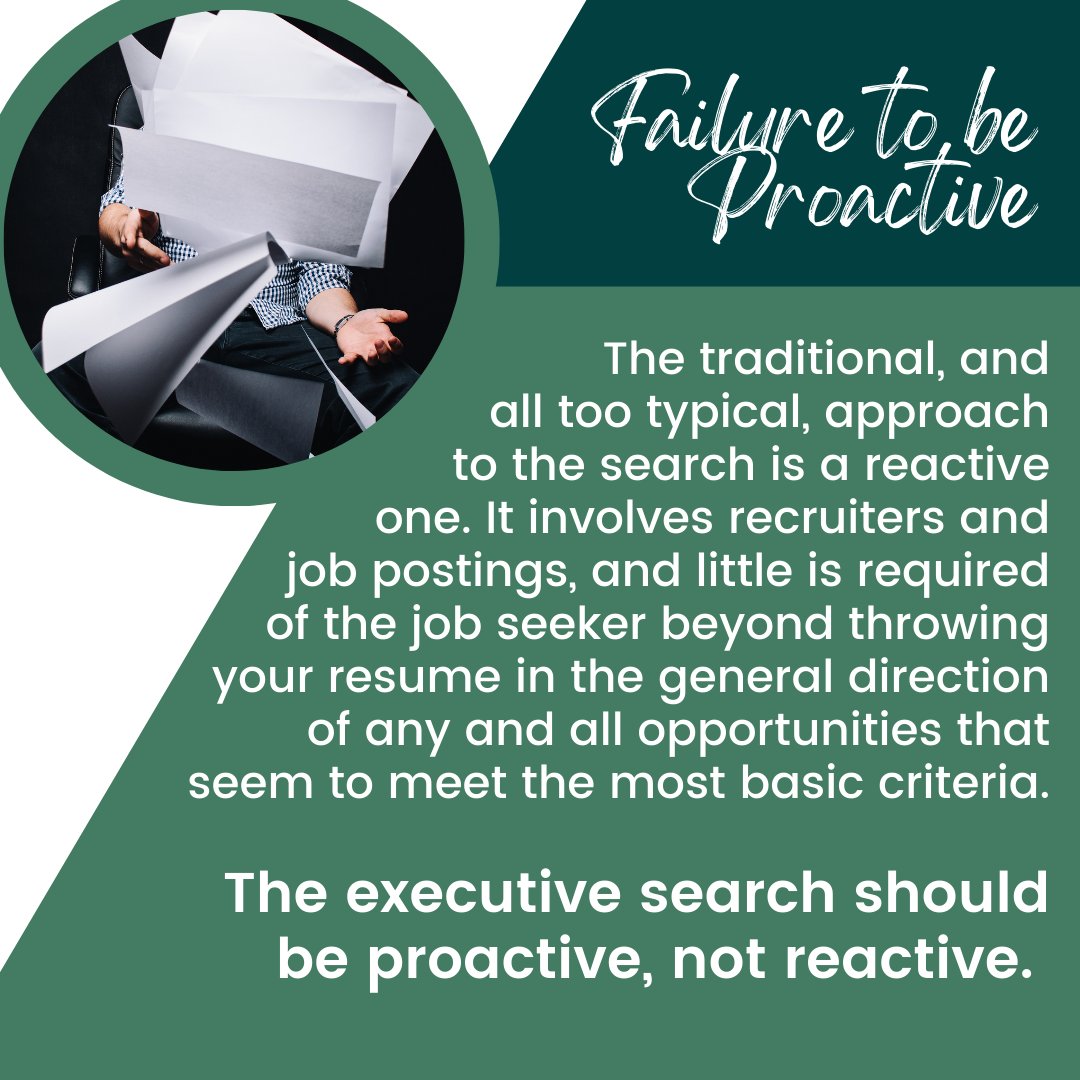 1/3 Job Search Mistakes C-Level Job Seekers Make

The executive search is very similar to other job searches. Yet, despite commonalities, executives are on a slightly different road than others.

#executivejobsearch #executivejobsearchstrategy #executive #jobsearch #networking