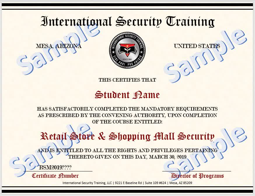 intsectrng's tweet photo. Retail &amp; Shopping Mall | Security Cert | https://t.co/ezNZuIaYox | #PoliceOfficer #Corrections #SecurityForces #SecurityGuard #SecurityOfficer #MilitaryPolice #MasterAtArms https://t.co/fX3NhrgIRL