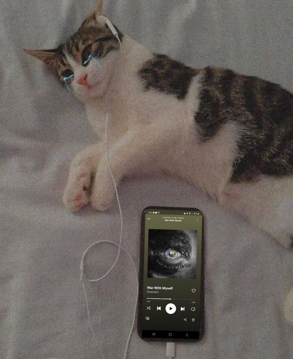 Sinematic_music's tweet photo. Listen to "War With Myself" out now:
https://t.co/VNTca2PKpF

#music #song #warwithmyself #MentalHealthAwarenessMonth #Spotify #iTunes #YouTube #SoundCloud #newsong #rockmusic https://t.co/NdDmgK3TTe