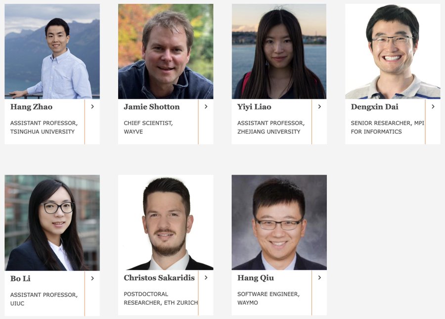 Christos Sakaridis (@csakaridis) on Twitter photo I am pleased to give a talk at the #ICLR2023 Scene Representations for Autonomous Driving Workshop on "Optimizing internal network representations for geometric and semantic perception" and present our latest works in this direction
iclr.cc/virtual/2023/w…
live.bilibili.com/27720575 I am pleased to give a talk at the #ICLR2023 Scene Representations for Autonomous Driving Workshop on "Optimizing internal network representations for geometric and semantic perception" and present our latest works in this direction
iclr.cc/virtual/2023/w…
live.bilibili.com/27720575