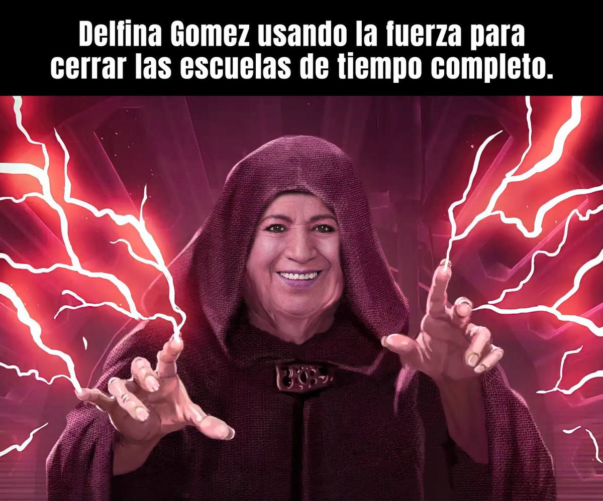 juanc4rlOs89's tweet photo. La malvada de Delfina es como la emperatriz que todo lo destruye!
#ConDelfinaNadaSeguro 
#MayThe4thBeWithYou
#StarWarsDay https://t.co/jZn3FSl0y0