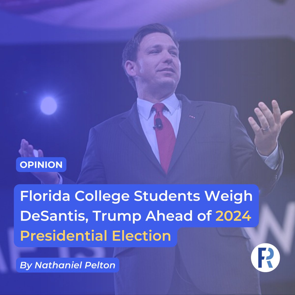 FlaReview's tweet photo. OPINION: “As the 2024 presidential election draws closer, the race for the Republican nomination is heating up in the Sunshine State,” writes Nathaniel Pelton. https://t.co/7G5iHDziqc #FlaPol https://t.co/RgWsmbFOiI