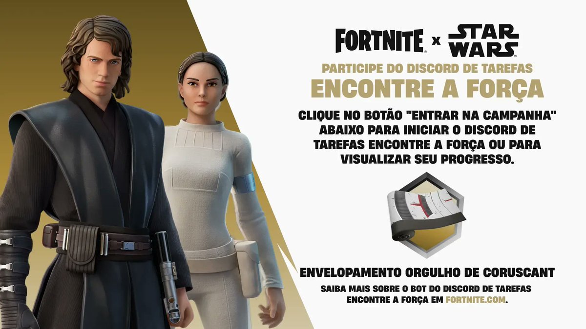 FastFNBR's tweet photo. Muitas pessoas estão com dificuldade para acessar o discord do Fortnite, este link aqui vai ajudar você a acessar o discord de sua respectiva região: 

Entre no discord, e em seguida vai até a (#) #Tarefa-encontre-a-força.

🔗:https://t.co/QnLCYLNtpJ https://t.co/r7cYIv5BKN