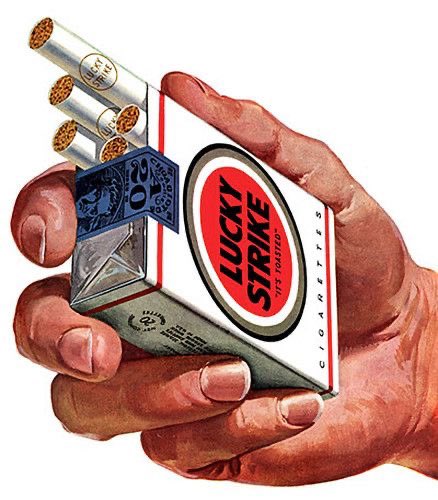 We smoke because it’s good. Because it feels better than unbuttoning your collar.
We smoke because we deserve it. We smoke because it’s what men do.