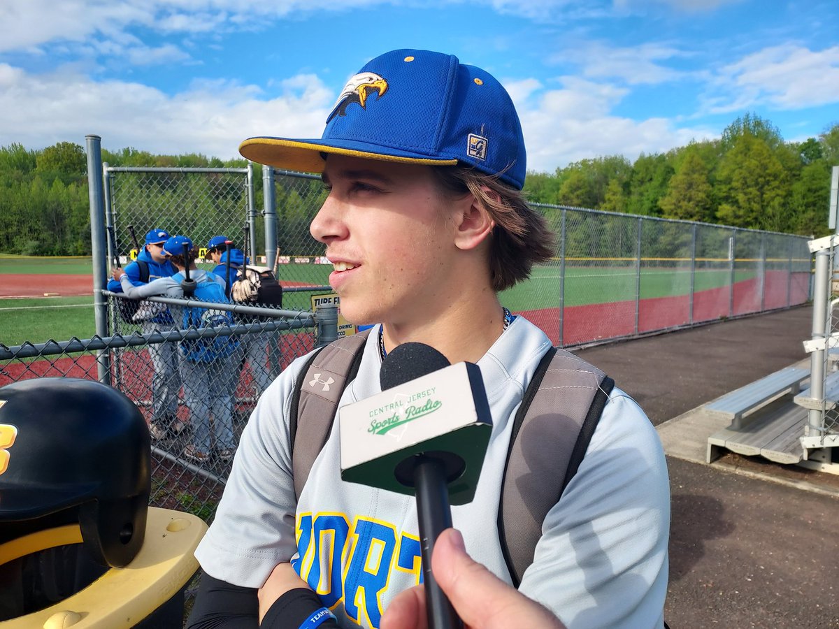FINAL!  6-3 <a href="/NBTHS_Baseball/">NBTHS Baseball</a> over <a href="/sbbaseball23/">South Brunswick HS Baseball</a> as Raiders take first ever Red Division title, will get 1 seed in #GMCT.  Postgame reax with Kyle Anderson, HC Mark Blevins sponsored by <a href="/PlexatMetuchen/">Sportsplex at Metuchen</a> on cjsportsradio.com coming up! <a href="/FrankieGarbs10/">Frankie Garbolino</a>
<a href="/OmarCarreras2/">Omar Carreras</a> @zack_k_19