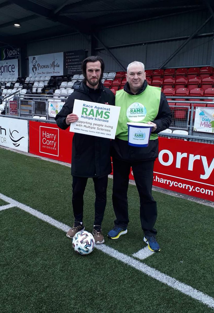 RamsSteenson's tweet photo. Thank you very much to Crusaders FC player Declan Caddell for supporting RAMS Therapy Centre Oxygen Chamber Appeal to help raise £9,000 to upgrade the Oxygen Chamber to support people living with Multiple Sclerosis in Northern Ireland . Very much appreciated. https://t.co/hYzq6PKUjj