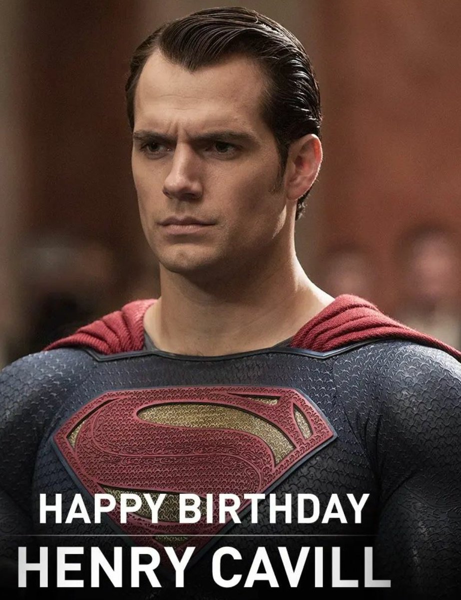 Por si mañana no me acuerdo, que seguro que si....🎉🎉🎉🎉🎂

#HappyBirthdayHenryCavill 
#HenryCavill