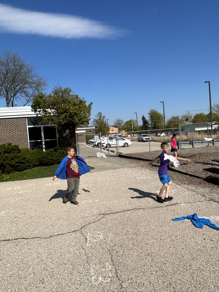We made wind socks today! 💨 🐟 Craft club had a blast testing them out!  <a href="/SommerHavel/">Mrs. Havel</a>