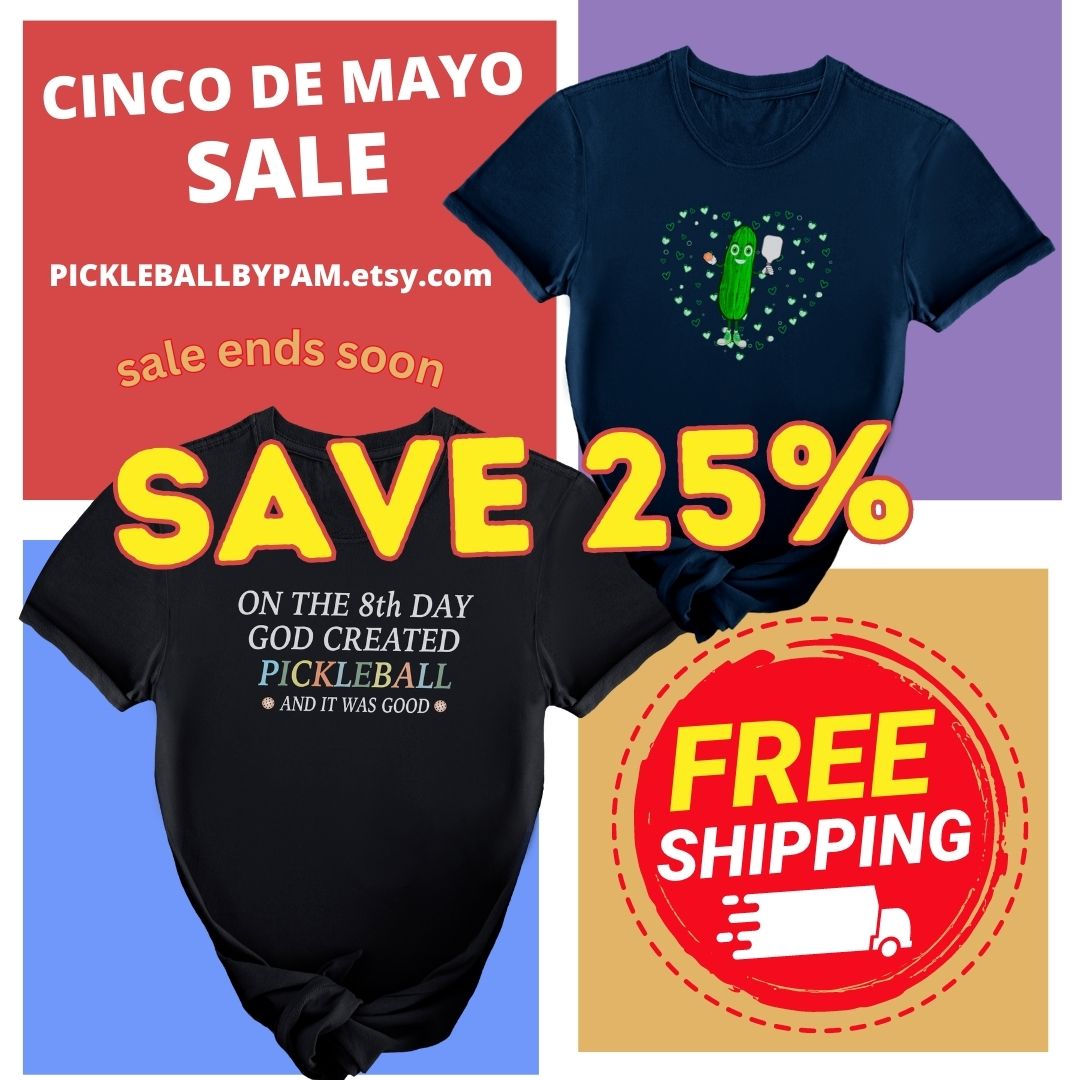 casualbypam's tweet image. pickleballbypam.etsy.com
Show your pickleball love to the world - Get Yours Now (while the gettin's good!)

#pickleballshirts #pickleballqueen #pickleballgifts