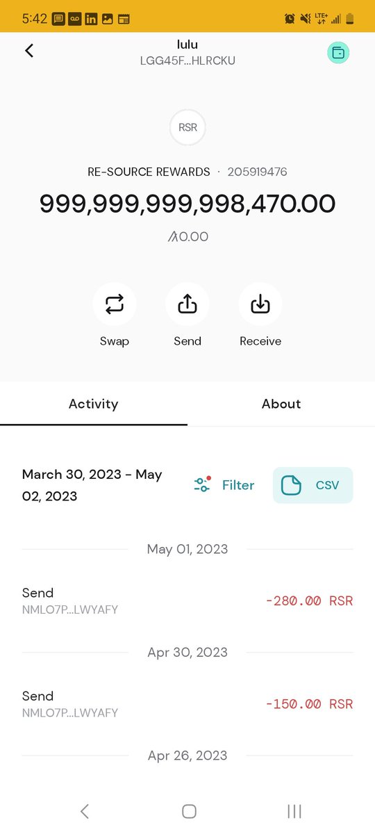 re_source_green's tweet photo. Launched our token on @Algorand test network! 
Feeling cute 😉, may launch NFT later, DM us for one if in N&amp;W S3.
@_buildspace @_nightsweekends https://t.co/8Yp13lQpU0