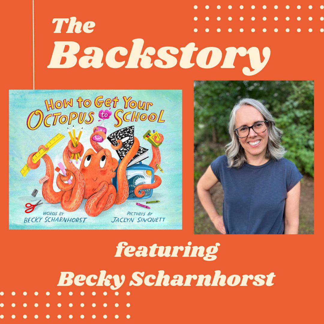 AndrewCHacket's tweet photo. @beckyscharn returns to #TheBackstory with her #pb HOW TO GET YOUR OCTOPUS TO SCHOOL (Flamingo Books) w/illos by #JaclynSinquett.

https://t.co/yTK8SshQUD

Comment for your chance to win a copy (US only) and RT to help spread the word!
#kidlit #picturebooks #teachers #librarians https://t.co/HV3lCa7sE2