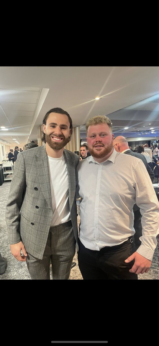 Brilliant night for the <a href="/Rovers/">Blackburn Rovers</a> player of the year awards night, thanks to <a href="/garyrobbo81/">Gary Robinson</a> <a href="/martintin78/">Martin Winters</a> for the invite