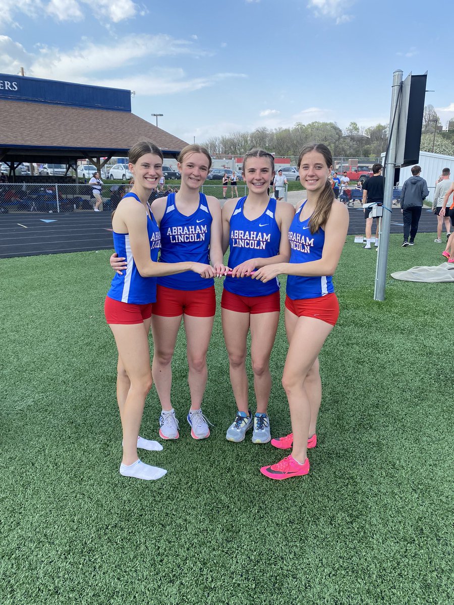 ALHSGirlsTF's tweet photo. Your conference champions in the Sprint Med! Congratulations @avaa_watkinss @hailey_holcombe @RauHutson @aubreysandboth2 https://t.co/hcLCHcJMJy