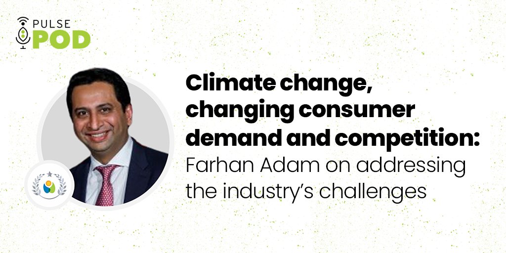 Something of an expert on Canada's lentil trade, we catch up with GPC Board Member Farhan Adam  of President's Club member <a href="/MarinaComm/">Farhan Adam</a> to get his insights into the pulses trade ahead of #Pulses23.  

pulsepod.globalpulses.com/trade-talk/pos…