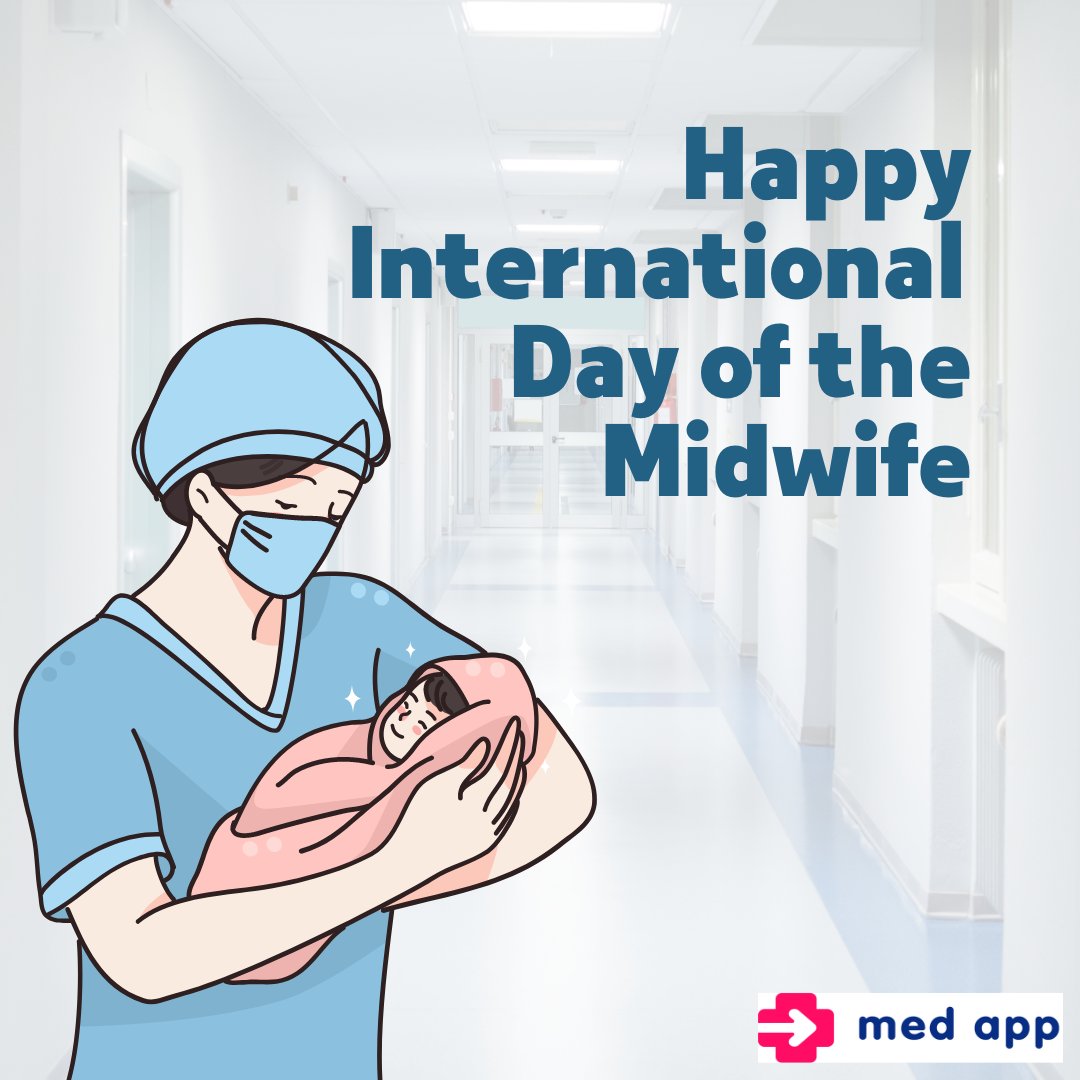 Today we celebrate the International Day of The Midwife!
Med Apps is immensely proud to be working with and supporting Midwives in Australia. We thank every midwife for their dedication, skill and the amazing care provided to women and their families.
