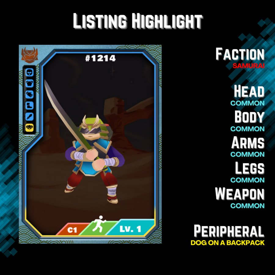 VeoniSmeta's tweet photo. New Character ⚡️

Faction - SAMYRAI 🥷

Congratulations on the new character that came out, you can watch right now! 
 #Veonis https://t.co/kfqWlXSxdP