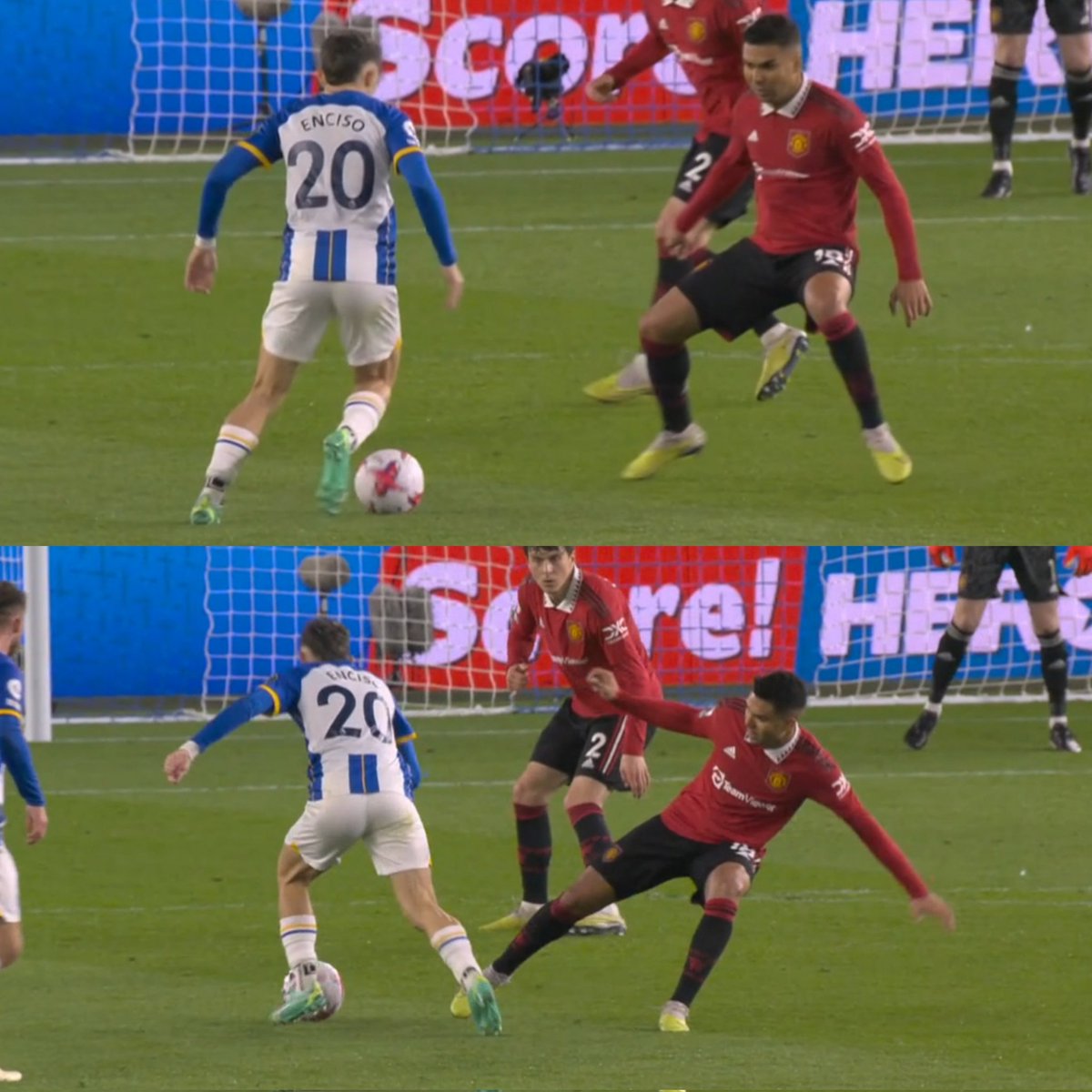 Un pibe de 19 años paseando al mejor? 5 de la premier.

Julio Enciso señoras y señores 🇵🇾💎.