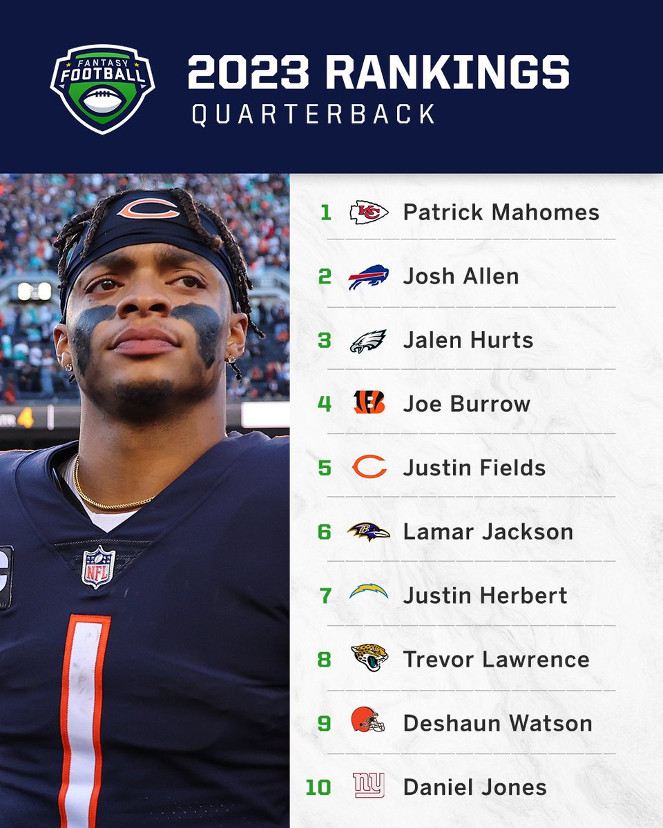 Justin Fields: Top-5 QB 🐻