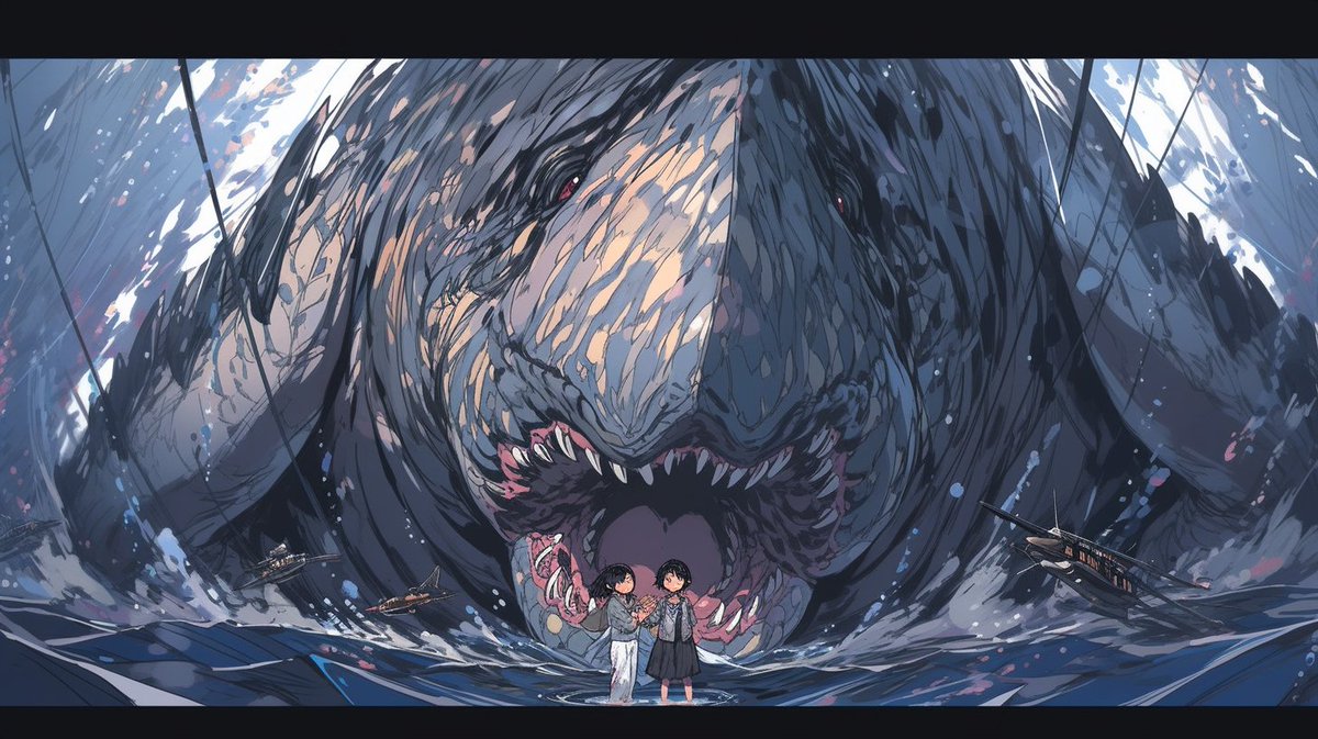KAMEGames426's tweet photo. #AIart #AIイラスト 
パニックホラー https://t.co/VNvR7zUFyy