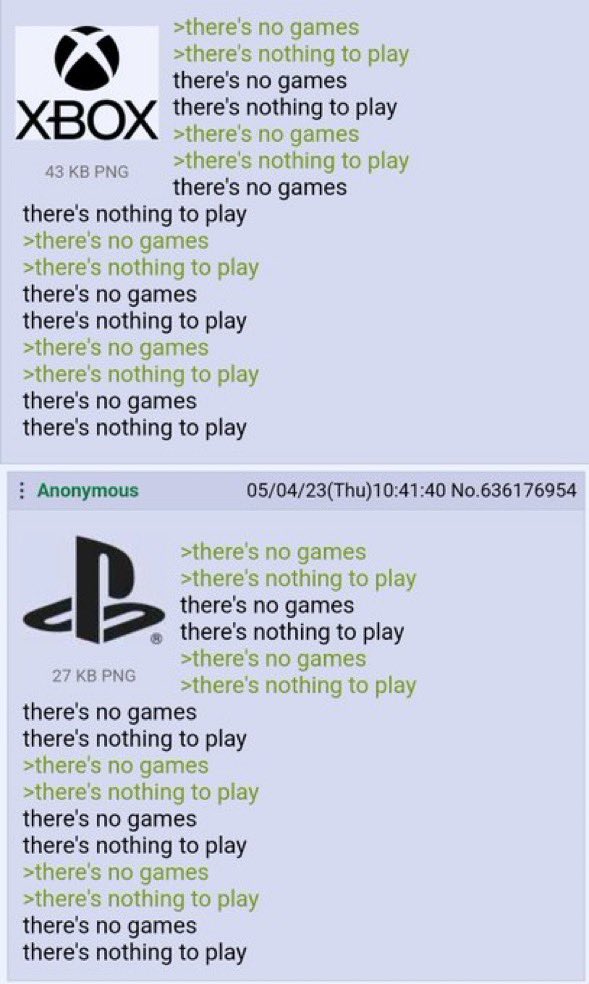 Greentext Poster tweet media