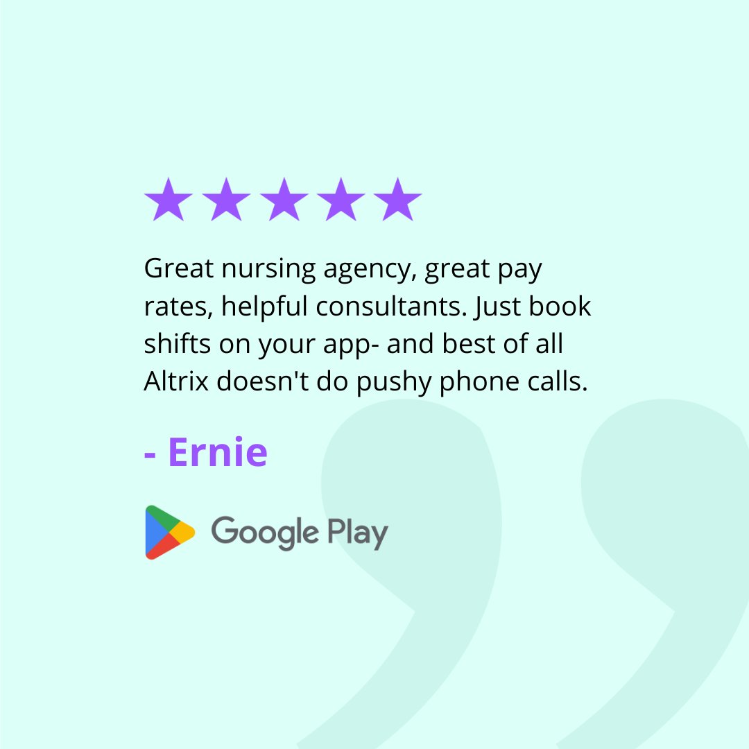 AltrixUK's tweet photo. The #Altrix app gives you total control of your career at your fingertips. 

Book your shifts on the app now, or if you're not a member already, get signed up today via our website. 

#HealthcareCareers #NursingCareers https://t.co/M2XEx6ERhK