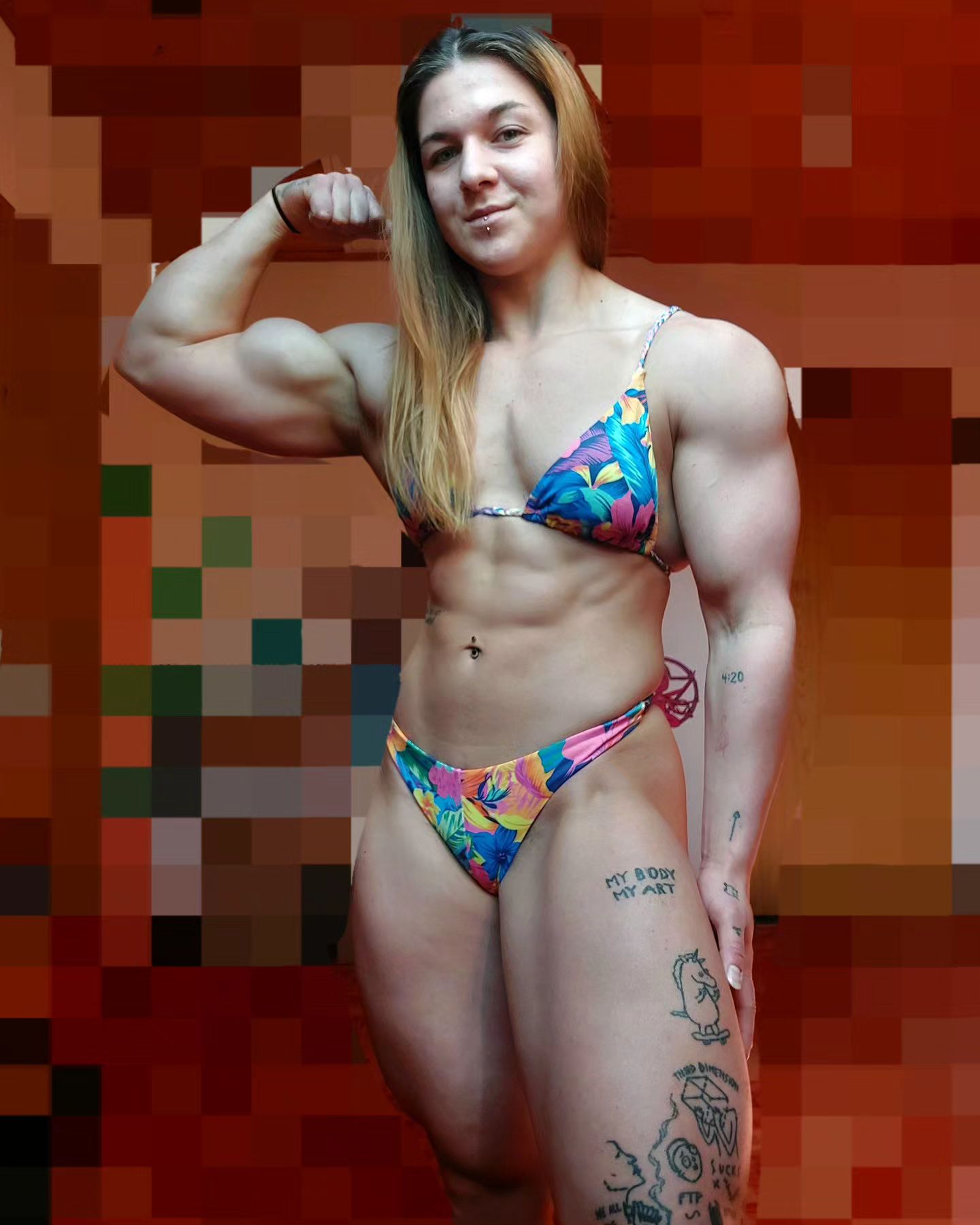 Female Muscle Fan on X: 