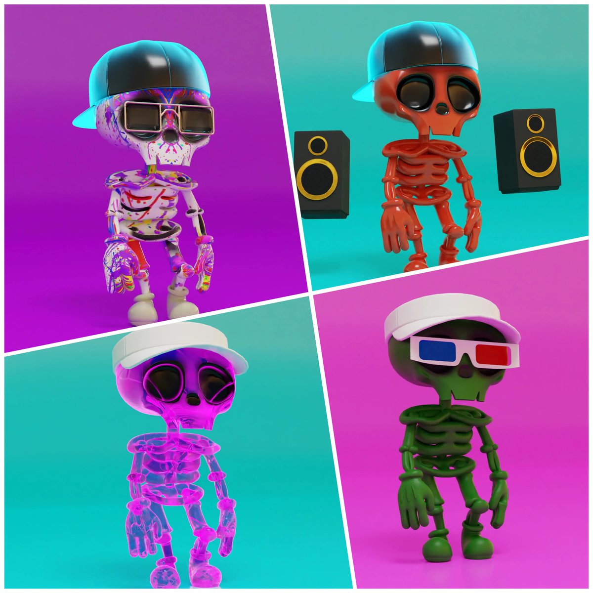 Supreme Skulls tweet media
