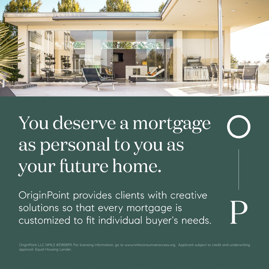 teamlandk's tweet photo. For more information on how OriginPoint can help you, please reach out. We will connect you with one of our amazing representatives.
#originpoint #homebuyer #homeinvestment https://t.co/oGVxQZSJYh