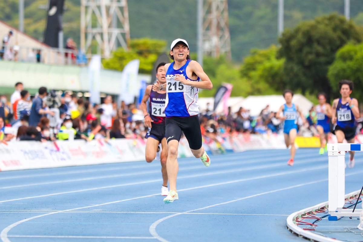 iam_saya_a's tweet photo. #GGN
男子5000m G組
1着🥇佐藤慎巴選手(セキノ興産)13'47"71

ベストおめでとう！！
日体から観てる選手の活躍本当に嬉しい🌸 https://t.co/sSSNDFm5Xd