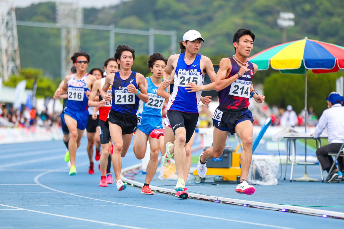 iam_saya_a's tweet photo. #GGN
男子5000m G組
1着🥇佐藤慎巴選手(セキノ興産)13'47"71

ベストおめでとう！！
日体から観てる選手の活躍本当に嬉しい🌸 https://t.co/sSSNDFm5Xd