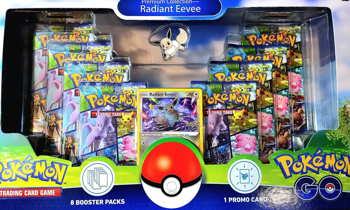 TheEeveeEmpress's tweet photo. I have returned from being ill, my apologies
Now, TIME FOR MORE EEVEES! I freaking love this pin from the #PokemonGO #PokemonTCG set. Love the whole box so much that I'll keep this sealed (for now) in my Eevee collection.
#Eevee #Pokemon #PokeMerch #TCG https://t.co/tBTR1dW35N