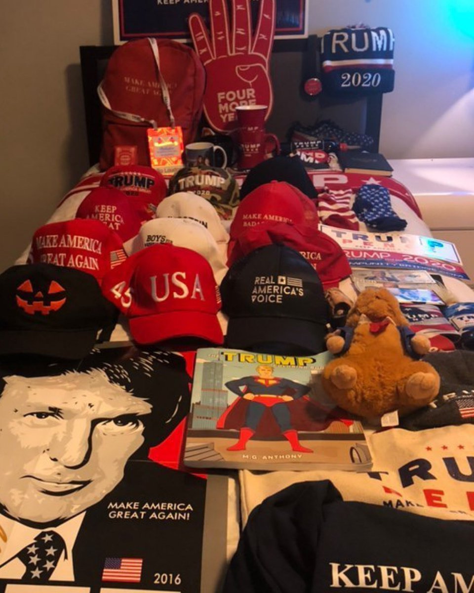 I'm a 16-year-old pro-Trump Gen-Z influencer. I have over 100,000 followers on Instagram where I promote our rightful President, Donald J. Trump! I love President Trump and even have a collection of Trump merch! I'm now on Twitter and am trying to promote Trump here! RT!🇺🇸