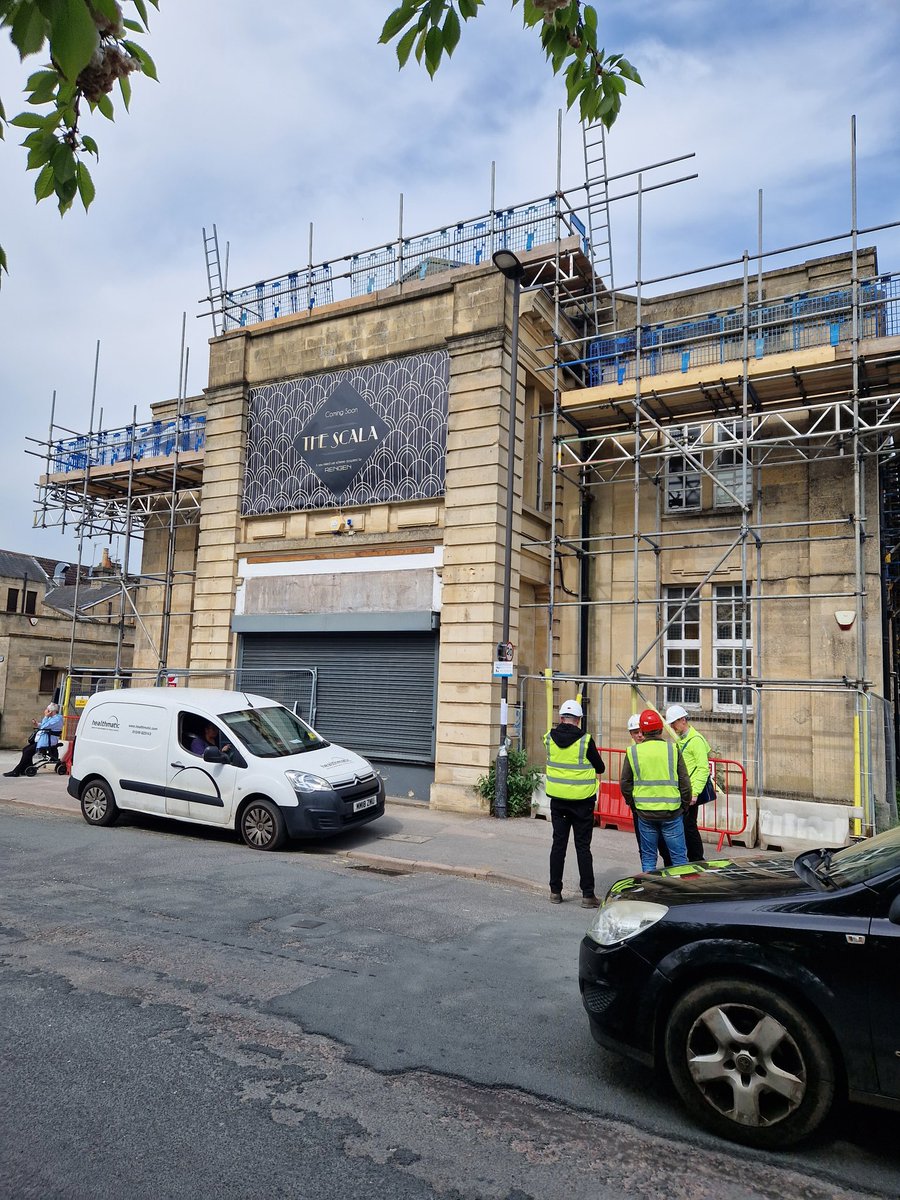 LawesCarl's tweet photo. Had a great site visit today to the re-development of our Bath, Scala store. Looking forward to supporting the opening of this one later in the year. https://t.co/YwUmb2HGdR